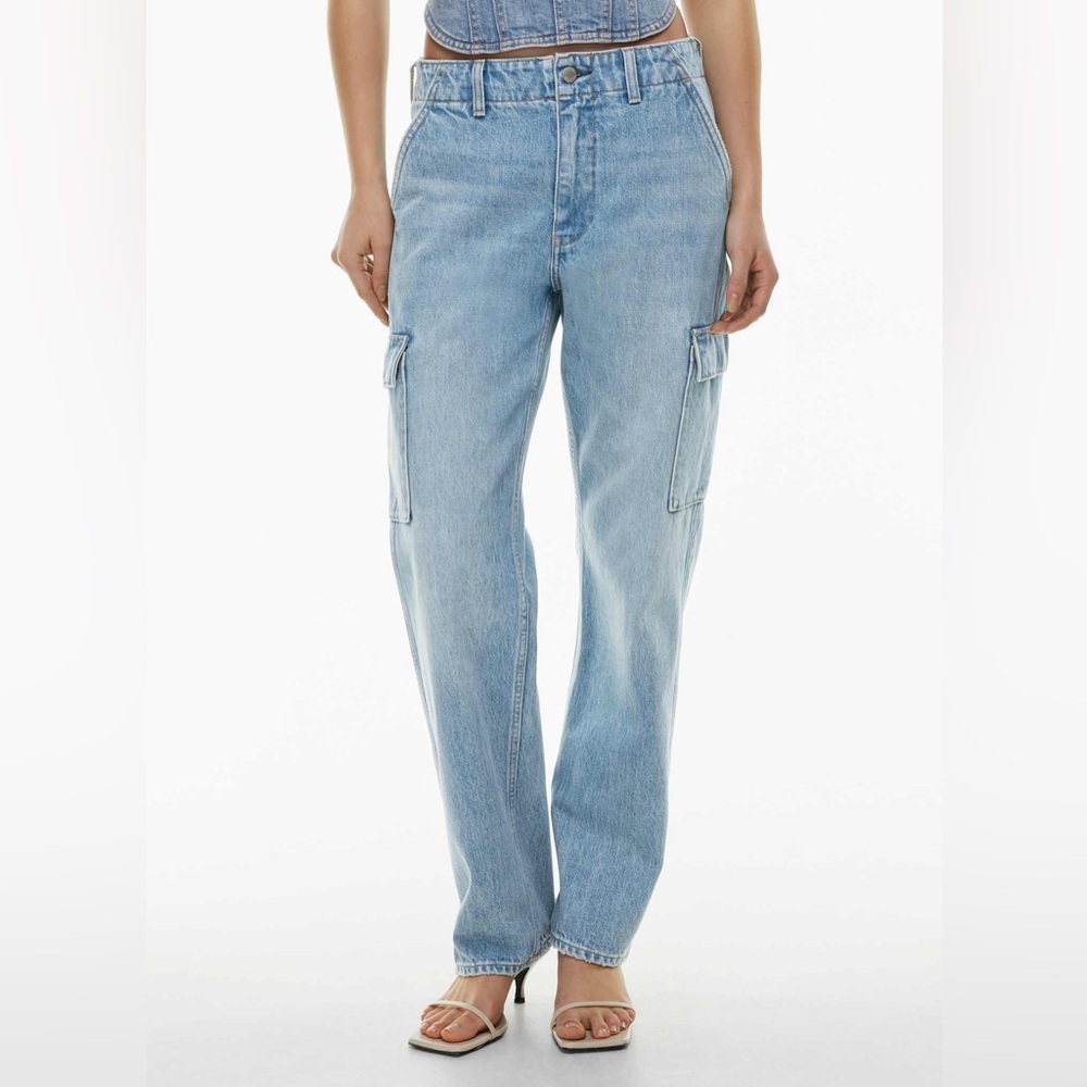 Aritzia Denim Forum The '90s Edie Lo-Rise Cargo Jean Low-rise Cargo Jeans 30